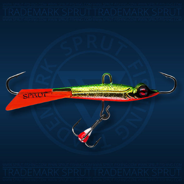 Балансир рыболовный для зимней рыбалки Sprut Garuto №5 9г 55мм GGR-EP