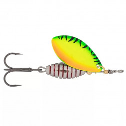 Блесна SIBBEAR вращающаяся Meteoro №2 L  55 мм, W  9.5 гр, C  Fire Tiger