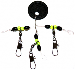 Стопор FISH SEASON д/поплавка с заст. safety №L 4шт 5016