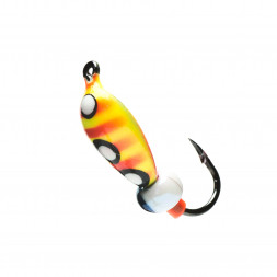 Мормышка вольфрамовая Lumicom Семечка Ф4 покраска 204