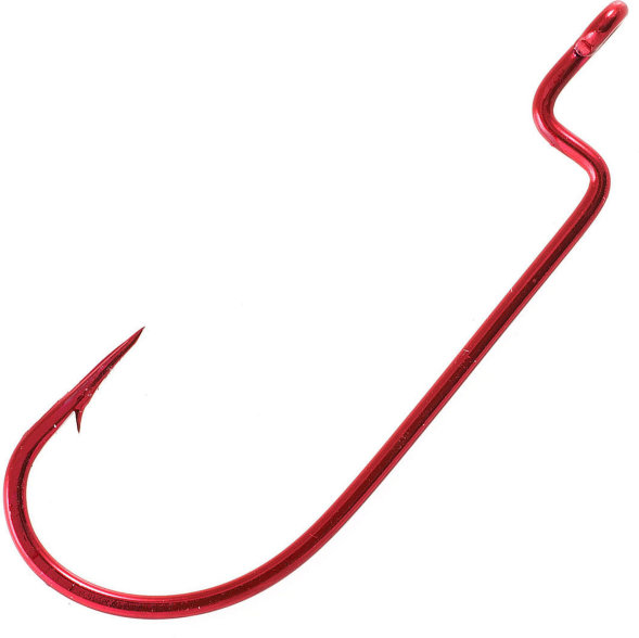 Крючок Owner 5102-3/0 Red 5шт офсет.
