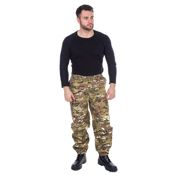 Костюм Huntsman летний Антигнус Эконом цв. Мультикам тк. Смесовая Рип-Стоп Р-р: 52-54/182-188