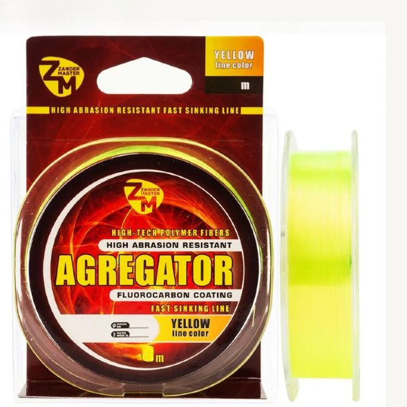 Леска ZanderMaster Agregator 0.261 100м желтая