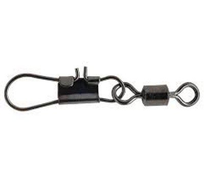 Вертлюг с карабином Condor Rolling Swiver With Interlock Snap, цвет Black Nikel, размер 04 100шт.