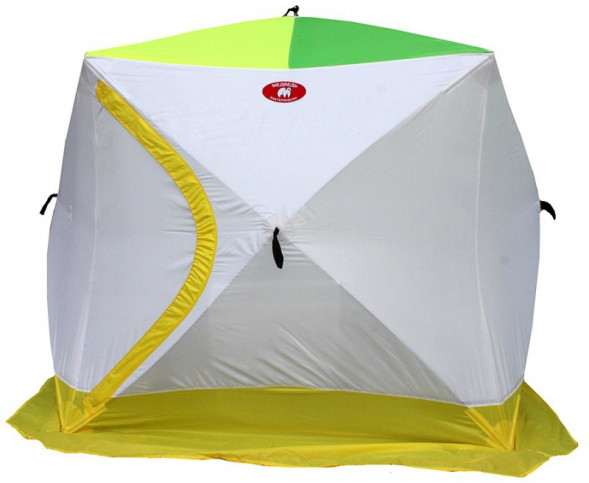 Палатка зимняя Медведь КУБ-3 3-х слойная термостежка 210*210