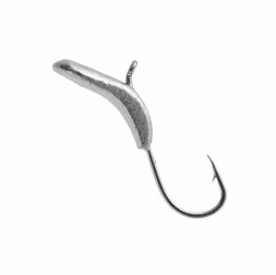 Мормышка вольфрамовая Lumicom Комар Ф5 серебро, цена за 1 шт.