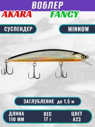 Воблер Akara Fancy 110SP 17г F110SP-A23