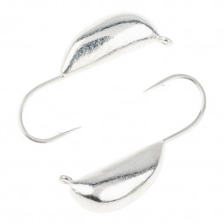 Мормышка вольфрамовая Spider 2035 Рижский банан d3.5 Sil