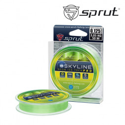 Леска SPRUT Skyline Fluorocarbon Composition IceTech PRO Neon 0.305 50м