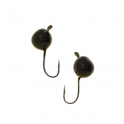 Мормышка вольфрамовая Lumicom Дробинка с ушком Ф5.5 обмазка BL
