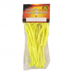 Кембрик d1*2 флуор. желтый 10см 20шт Три кита